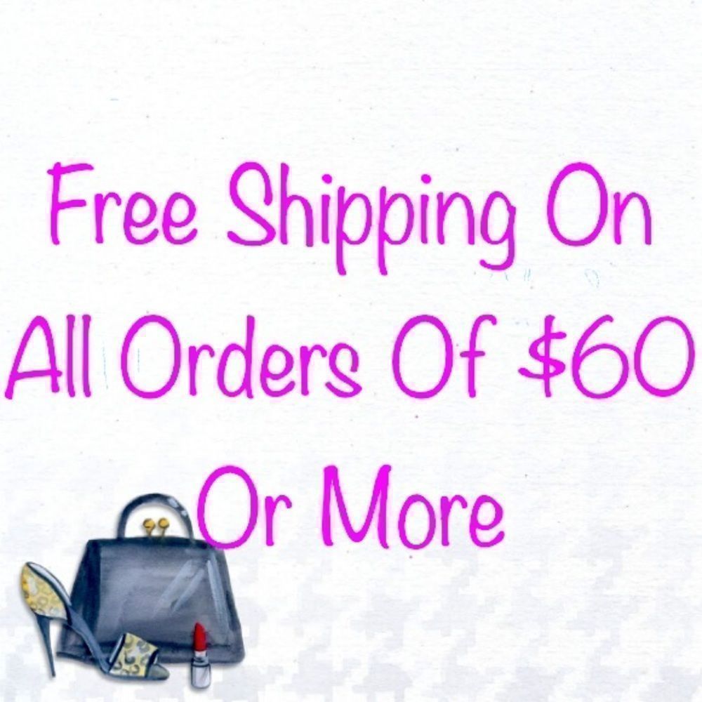 Free shipping on orders $60.00 or more